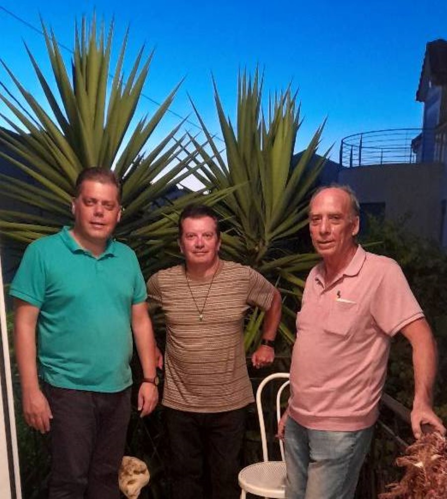 ΓΙΑΝΝΗΣ ΚΟΥΡΟΥΚΛΗΣ Κ. ΕΥΑΓΓΕΛΑΤΟΣ ΝΙΚΟΣ ΤΣΙΜΑΡΑΣ.VILLA ΡΟΔΟΠΗ 2023 3