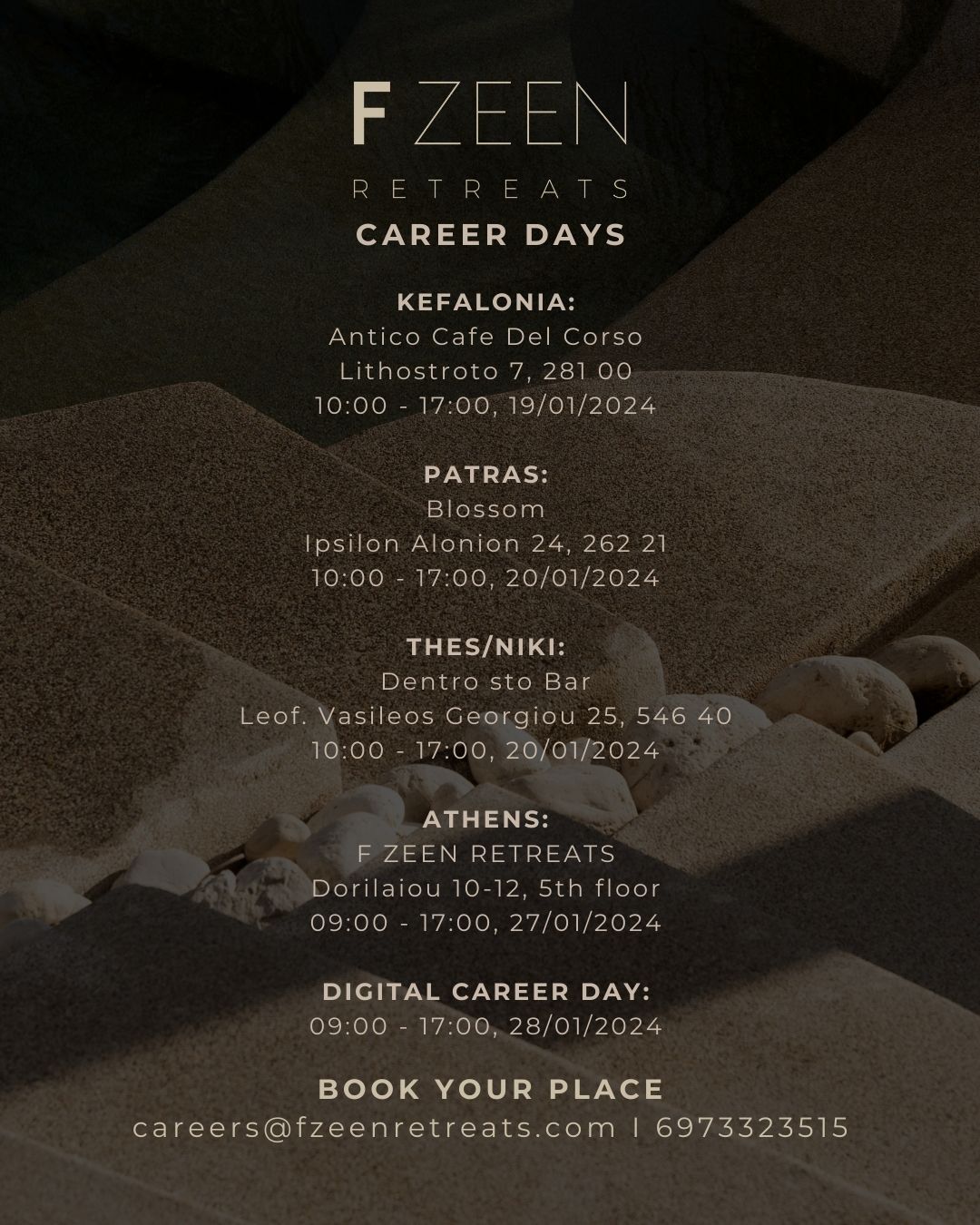 Career Days to post