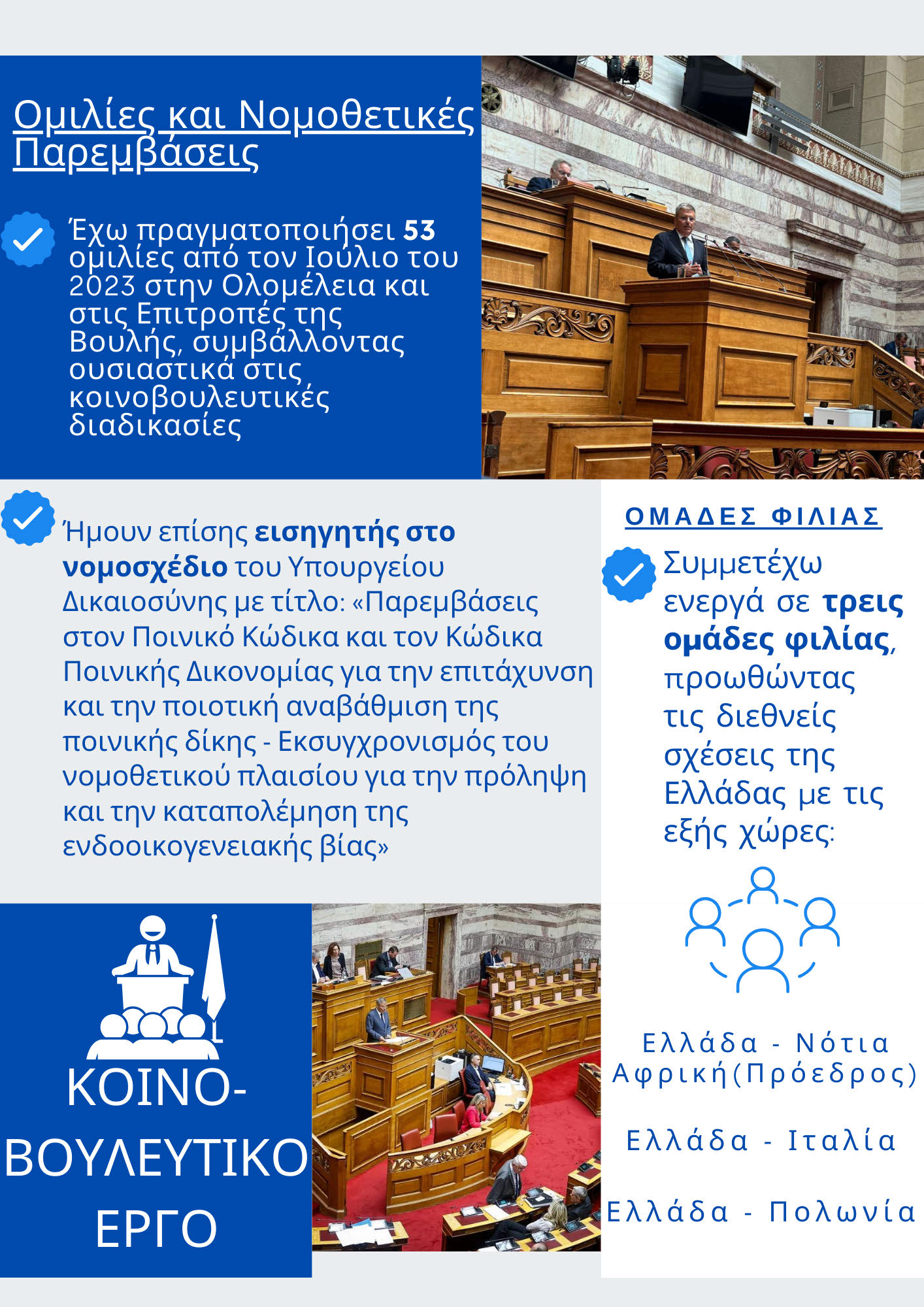 Απολογισμός 1 έτους 2023 2024 από την Ορκωμοσία της Βουλής Page 05