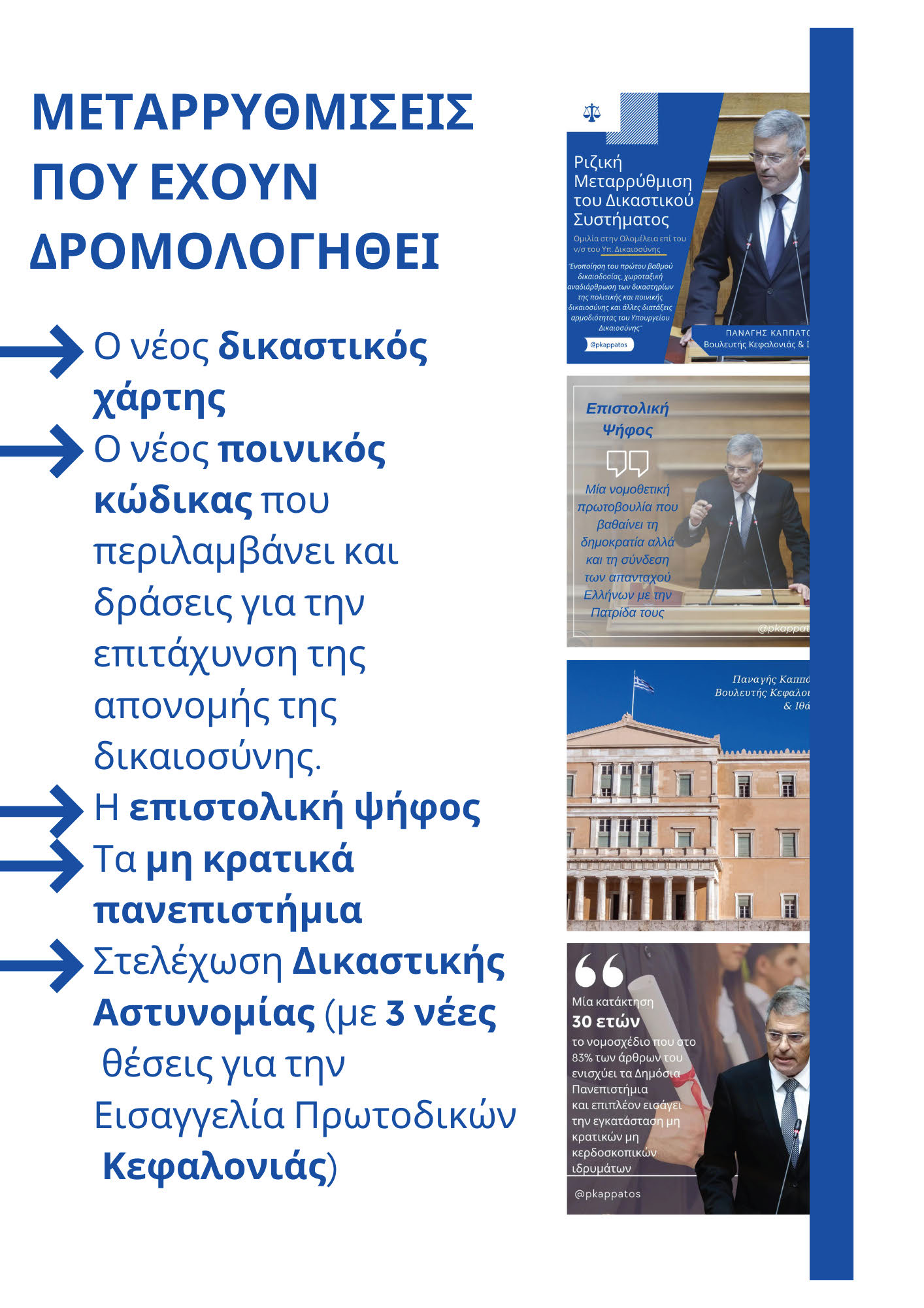 Απολογισμός 1 έτους 2023 2024 από την Ορκωμοσία της Βουλής Page 20