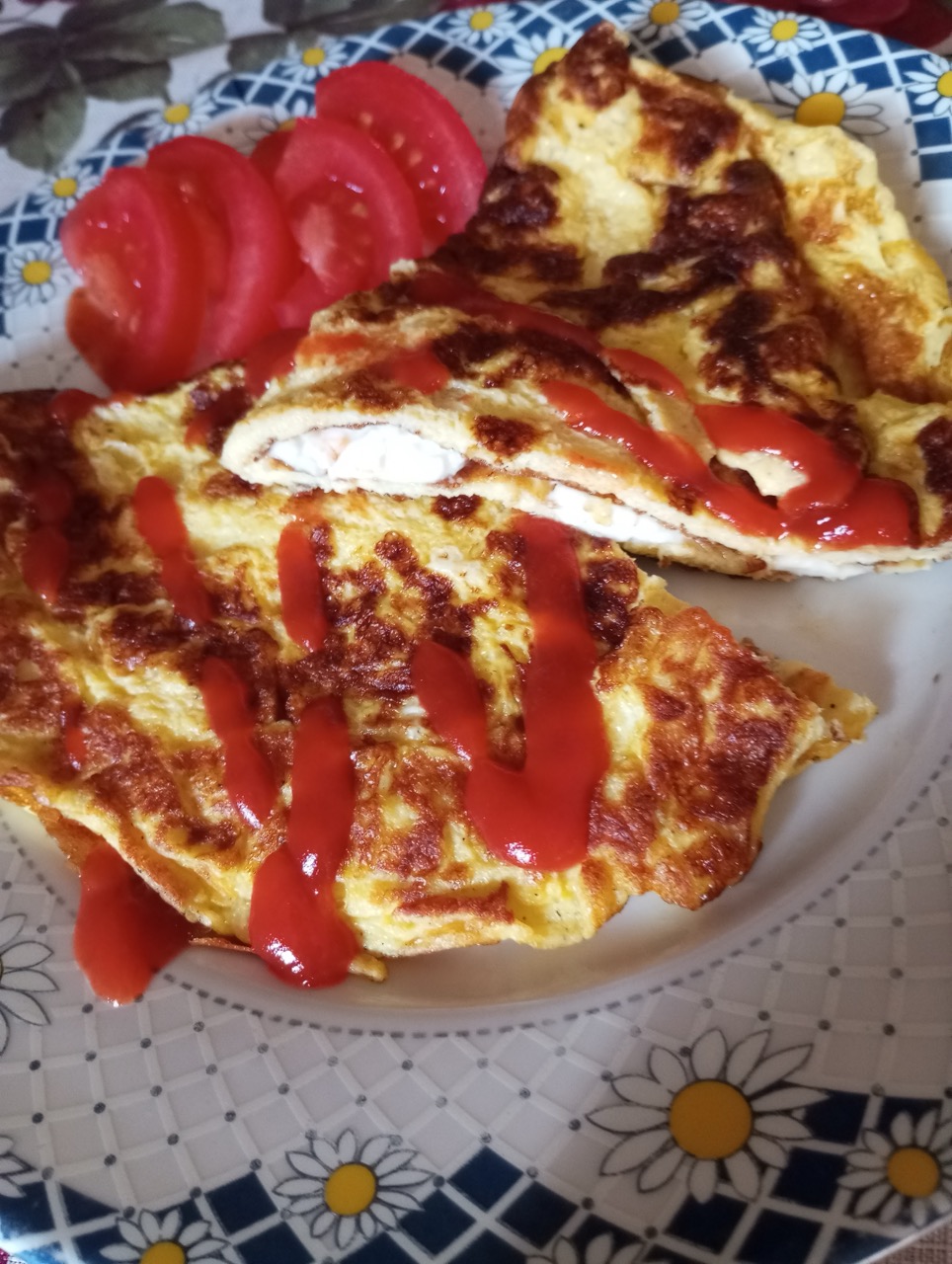 omeleta feta sia lada