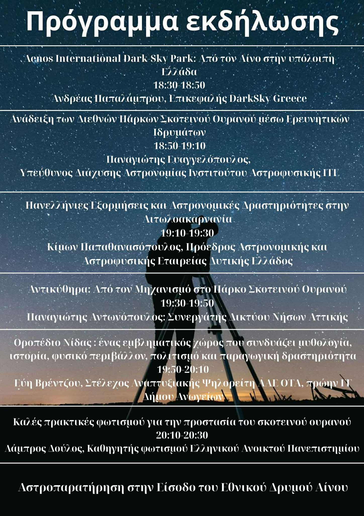 Πρόγραμμα ομιλιών