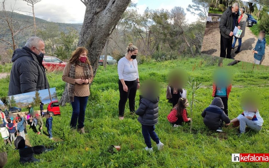 Αργοστόλι: «Αναδάσωση μαζί!» - Όμορφη δράση με την συμμετοχή του 4ου Νηπιαγωγείου Αργοστολίου στο άλσος Κουτάβου! (εικόνες/video)