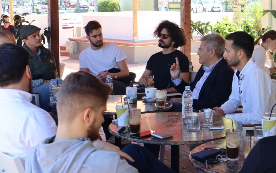 Παναγής Καππάτος: "Οι νέες και οι νέοι των νησιών μας αποτελούν το πιο πολύτιμο κεφάλαιο!" (εικόνες)