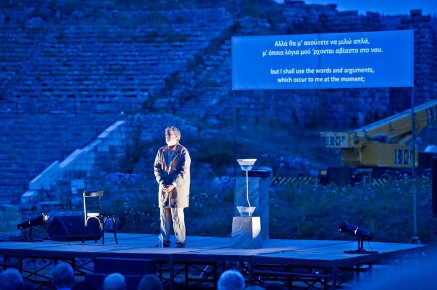 &quot;Η Αναπαράσταση της Δίκης του Σωκράτη&quot; σε Αργοστόλι &amp; Ληξούρι από το Κρατικό Θέατρο Β. Ελλάδος