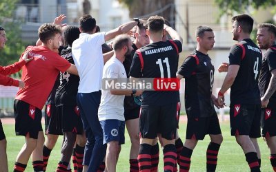 Μπαράζ ανόδου στην Γ&#039; Εθνική: &quot;Τσίμπησε&quot; βαθμό ο Παλληξουριακός, 1-1 στην Καλαμάτα με τον Πανθουριακό (εικόνες)