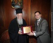 Ο Πρόεδρος της Κεφαλληνιακής Αδελφότητος Αθηνών στον Οικουμενικό Πατριάρχη