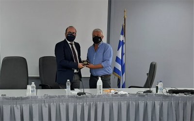 Συνάντηση Σπαθή με τον Γενικό Γραμματέα Αιγαίου και Νησιωτικής Πολιτικής (εικόνες)