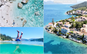 Μαρίνα Βερνίκου: Σε Κεφαλονιά & Ιθάκη με την οικογένειά της και τον Τανιμανίδη (Εντυπωσιακές εικόνες)