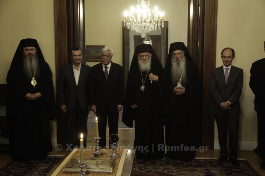 Στον πρόεδρο της Δημοκρατίας ο Μητροπολίτης Κεφαλληνίας Γεράσιμος (εικόνες)