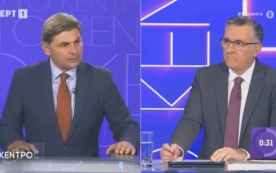 Φαραντούρης στο Πολιτικό Debate της ΕΡΤ - Τί είπε για οικονομία, παιδεία παρακολουθήσεις (video)