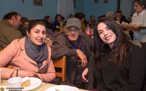 Η κοπή της πίτας της ενορίας στα Βαλσαμάτα [εικόνες]