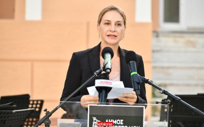Ιλόνα Φωτιάδου-Μιχαηλίδου: «Η προτομή του Μίκη είναι μια πράξη τιμής και εκπαιδευτικής ευθύνης»