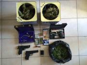 Συλλήψεις για ναρκωτικά και όπλα στην Λευκάδα