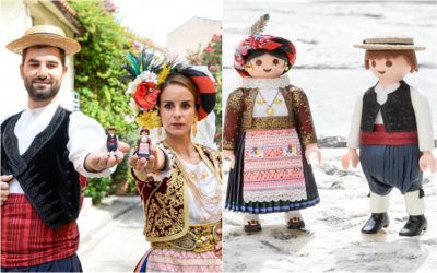 Η παραδοσιακή φορεσιά του γάμου της Κέρκυρας στη σύγχρονη εποχή με Playmogreek (εικόνες)