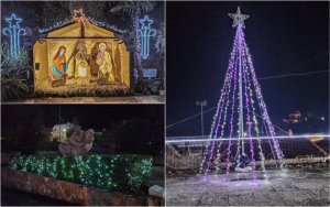 "Αράκλι": Η στολισμένη Αγία Ειρήνη (εικόνες)