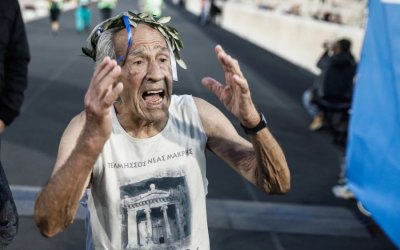Στέλιος Πρασσάς: Στα 91 του... ανυπομονεί να τρέξει ξανά στον Μαραθώνιο της Αθήνας