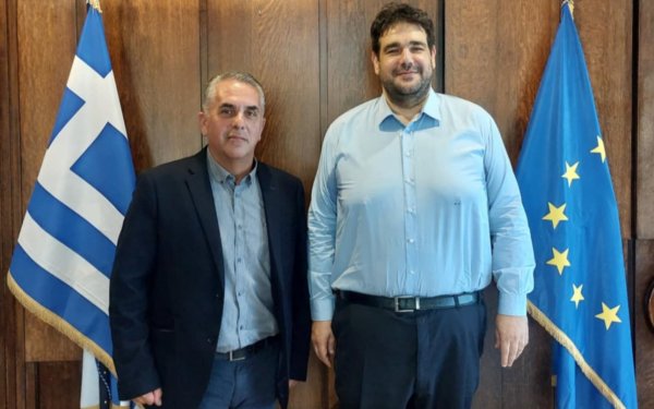 Ο Δήμαρχος Ιθάκης συναντήθηκε με τον Υπουργό Εσωτερικών για σημαντικά έργα στο νησί