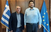 Ο Δήμαρχος Ιθάκης συναντήθηκε με τον Υπουργό Εσωτερικών για σημαντικά έργα στο νησί