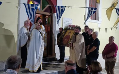 Τα Πουλάτα τίμησαν τον πολιούχο τους, Άγιο Παντελεήμονα