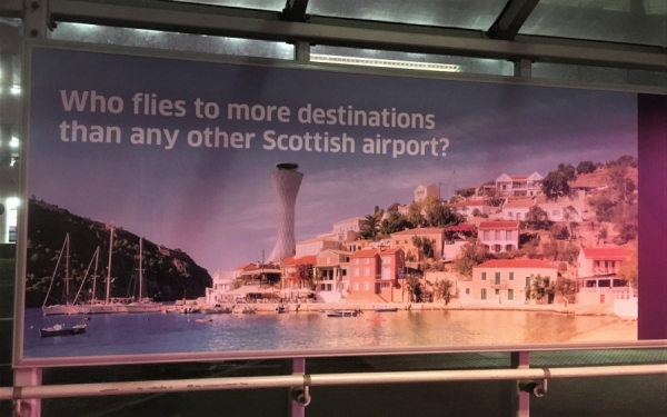 Το μαγευτικό τοπίο της Άσσου στο αεροδρόμιο του Εδιμβούργου