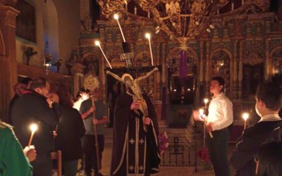 Μεγάλη Πέμπτη στα Βλαχάτα: “Σήμερον κρεμάται επί ξύλου…”- Η κορύφωση του Θείου Δράματος