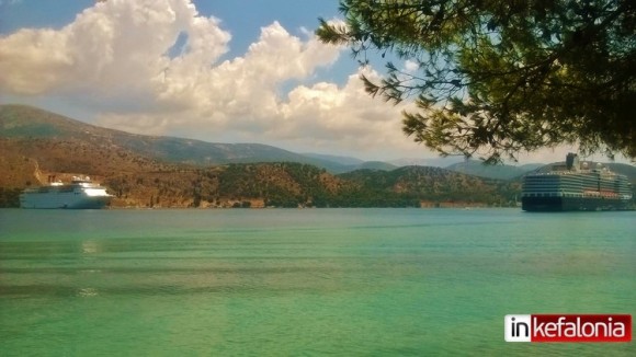 Ομορφο σκηνικό στο Αργοστόλι...