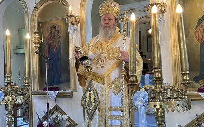 Ο Επίσκοπος Κερνίτσης κ. Χρύσανθος στην Κεφαλονιά