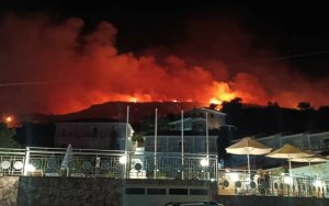 Ευχαριστήριο προς την Πυροσβεστική για την κατάσβεση της επικίνδυνης πυρκαγιάς στην Σκάλα