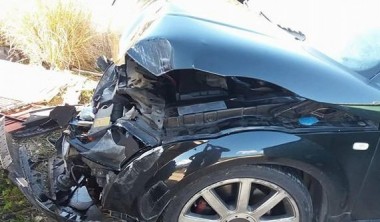 Τροχαίο με εκτροπή οχήματος στην Καρούζα