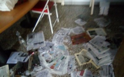 Ντροπή! Μεγάλη διάρρηξη στο πολιτιστικό κέντρο και τα γραφεία του συλλόγου των Απανταχού Φαρακλάδων «Η Εύγερος» στην Αθήνα (εικόνες)