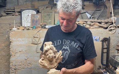 Έκθεση Ξυλογλυπτικής του Παναγιώτη Κόκκινου στο Λαογραφικό Μουσείο Ζερβάτων