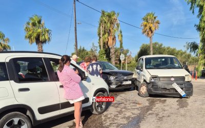 Τροχαίο στη διασταύρωση Σιναπιάς
