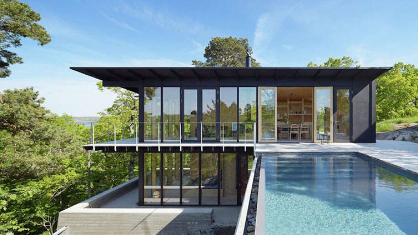Ονειρεμένο σπίτι από έναν σουηδό αρχιτέκτονα