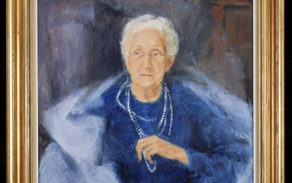 Κοργιαλένειο Ίδρυμα - Το Έκθεμα του μήνα Ιούνιου: "Προσωπογραφία Αγνής Μεταξά"