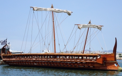 Τριήρης Ολυμπιάς (φωτο Τηλ.Μπεριάτος 2018)