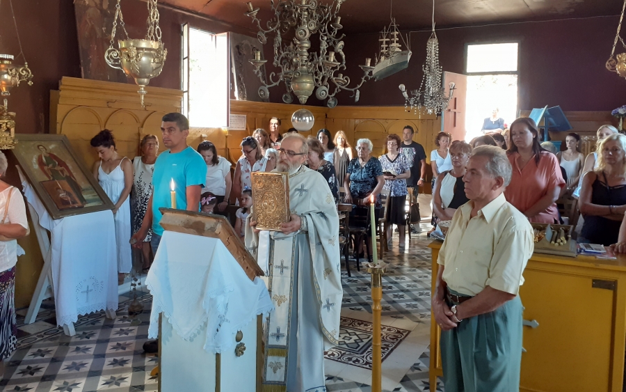 Το γιορτάσι της Παναγιάς στα Πουλάτα