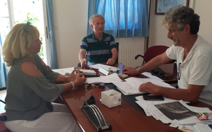 Δήμος Σάμης: Συνάντηση με την επ. Πρόξενο της Γαλλίας στα Επτάνησα