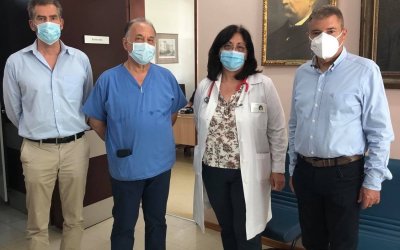 Καππάτος: Επίσκεψη στο Νοσοκομείο Αργοστολίου και συναντήσεις με τη Διοίκηση και Εργαζομένους (εικόνες)