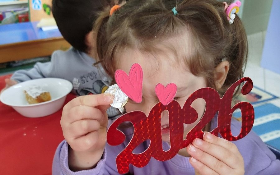 Η κοπή της Βασιλόπιτας στο Κόκκινο Μπαλόνι