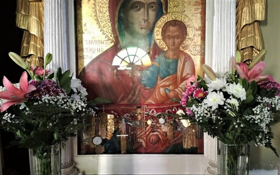 Οι Γ' Χαιρετισμοί στον Ιερό Ναό Κοιμήσεως της Θεοτόκου Σιμωτάτων