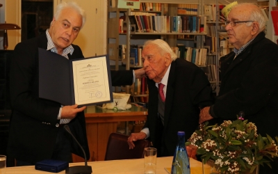 ΙΚΙ: Με επιτυχία η εκδήλωση για τις Ξηρολιθικές κατασκευές και την τιμητική διάκριση στον Γεράσιμο Σταματάτο