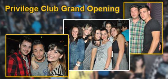 Privilege Club Grand Opening