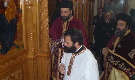 Χειροτονία Μάρκου Αποστολάτου σε Αρχιμανδρίτη