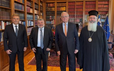 Θεσμική και ιστορική συνάντηση της πνευματικής και πολιτικής ηγεσίας της Κεφαλονιάς με τον Πρόεδρο της Δημοκρατίας
