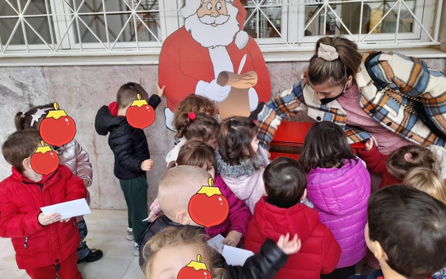 Γράμμα στον Άγιο Βασίλη από τα παιδιά στο Κόκκινο Μπαλόνι