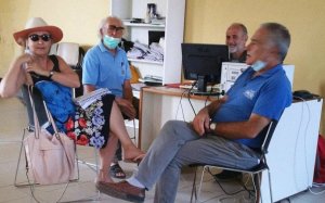 Πρόννοι: Συνάντηση με Νίκο Κουρκουμέλη για τον δρόμο Πόρος -  Ασπρογέρακας - Άγιος Γεώργιος