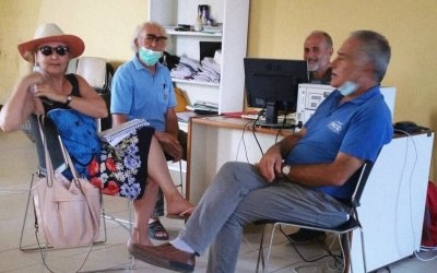 Πρόννοι: Συνάντηση με Νίκο Κουρκουμέλη για τον δρόμο Πόρος - Ασπρογέρακας - Άγιος Γεώργιος