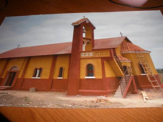 Η εκκλησία που οικοδόμησε η Μοιράννα Γεράκη στην Αφρική