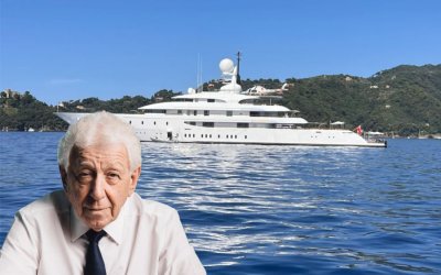 Το superyacht «ILONA» στην Κεφαλονιά - Η ιστορία του 94χρονου ιδιοκτήτη του που από πρόσφυγας έγινε δισεκατομμυριούχος